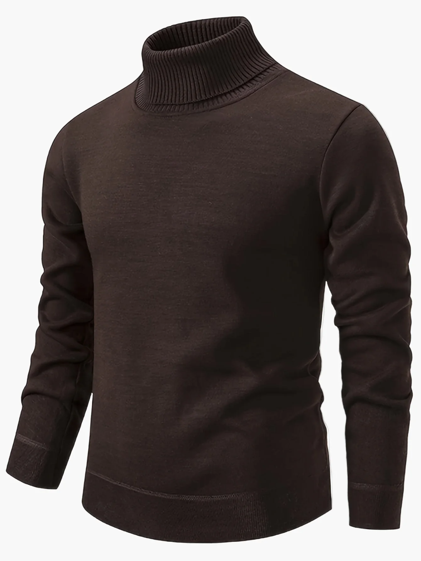 Herren Rollkragenpullover – Modischer, figurbetonter Strickpullover für Freizeit und Alltag - Image 7
