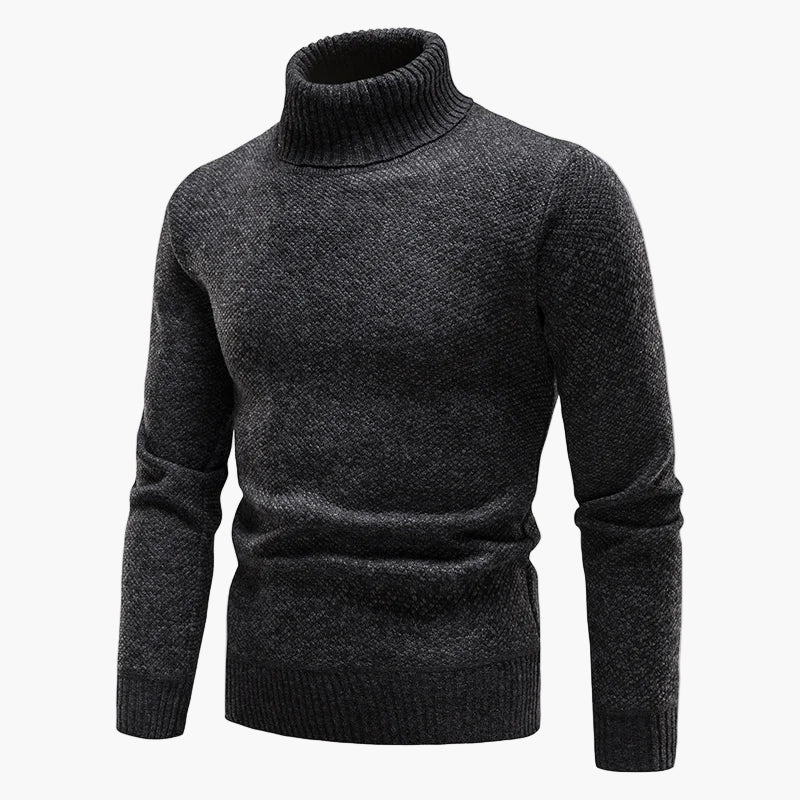 Herren Rollkragenpullover Strickmode Winter Komfort Freizeit - Image 6