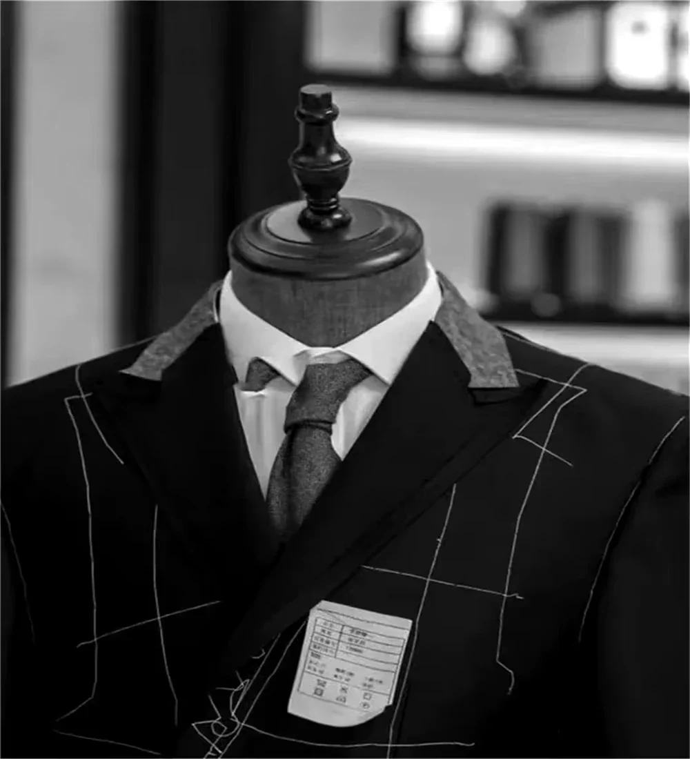 Herren Sakko im klassischen Herringbone-Stil – Eleganter Business- und Freizeit-Blazer - Image 5