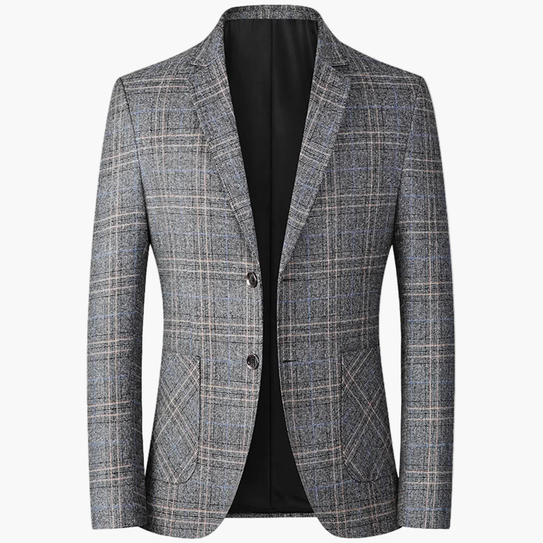 Herren Sakko Modern Business Kariert – Eleganter Blazer für Büro & Events - Image 6