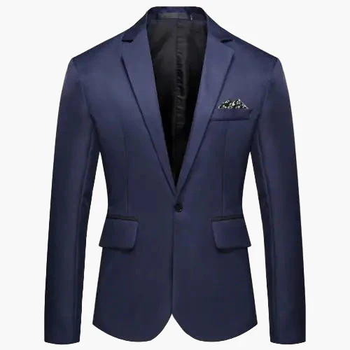 Herren Sakko Slim Fit Einreiher Blazer für Business & festliche Anlässe - Image 8