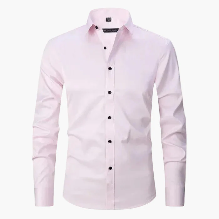 Herren Slim Fit Business Langarmhemd – Modernes Hemd für Büro & Freizeit - Image 8