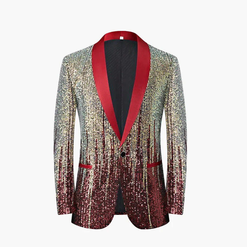 Herren Smoking Sakko – Glitzernd, Modern, Für Bühne und Events, Extravagantes Design - Image 2