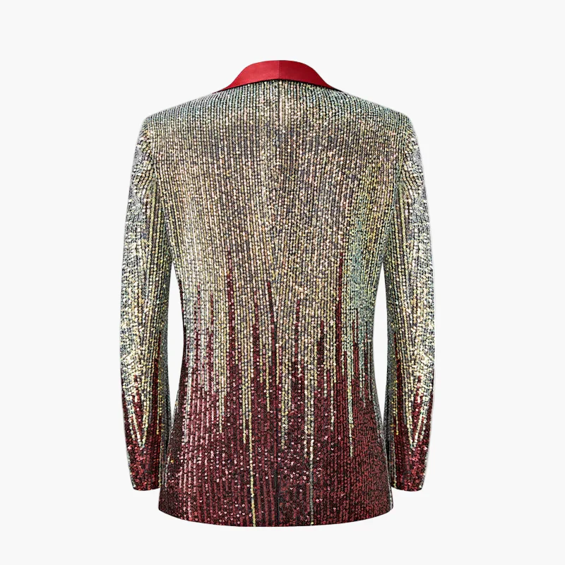 Herren Smoking Sakko – Glitzernd, Modern, Für Bühne und Events, Extravagantes Design - Image 6