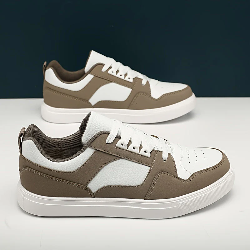 Herren Sneaker Low Top Preppy Style Freizeit Turnschuhe - Image 2