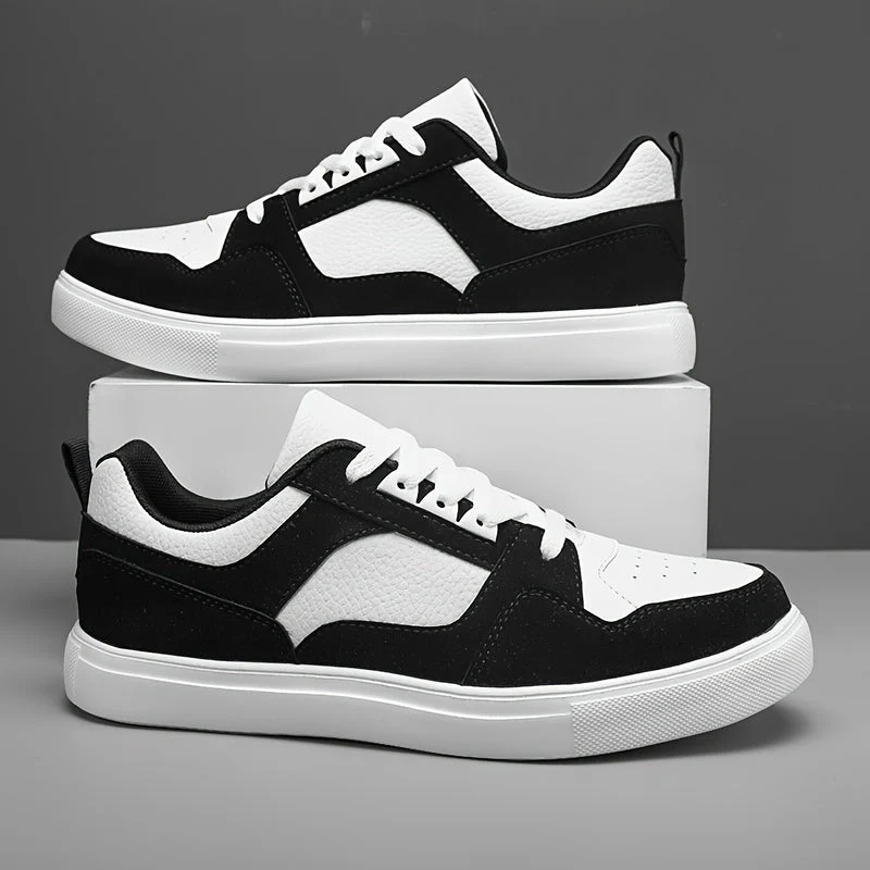 Herren Sneaker Low Top Preppy Style Freizeit Turnschuhe - Image 4
