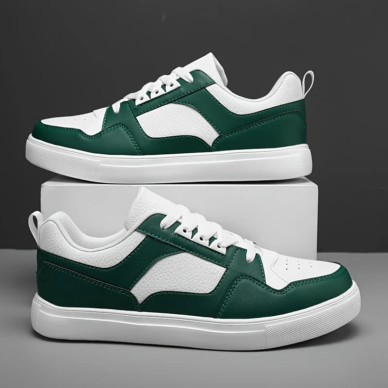 Herren Sneaker Low Top Preppy Style Freizeit Turnschuhe - Image 5