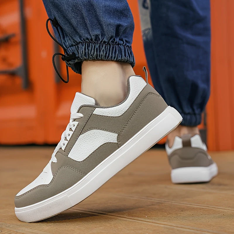 Herren Sneaker Low Top Preppy Style Freizeit Turnschuhe - Image 7