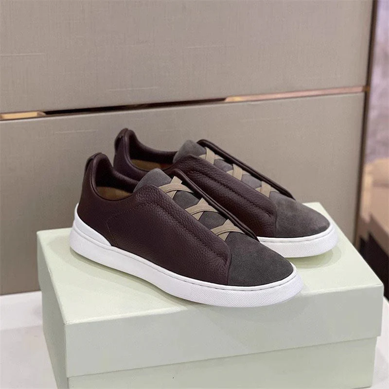Herren Sneaker Low-Top Street Style Freizeitschuhe – Modisch & Bequem für Alltag und Freizeit - Image 7