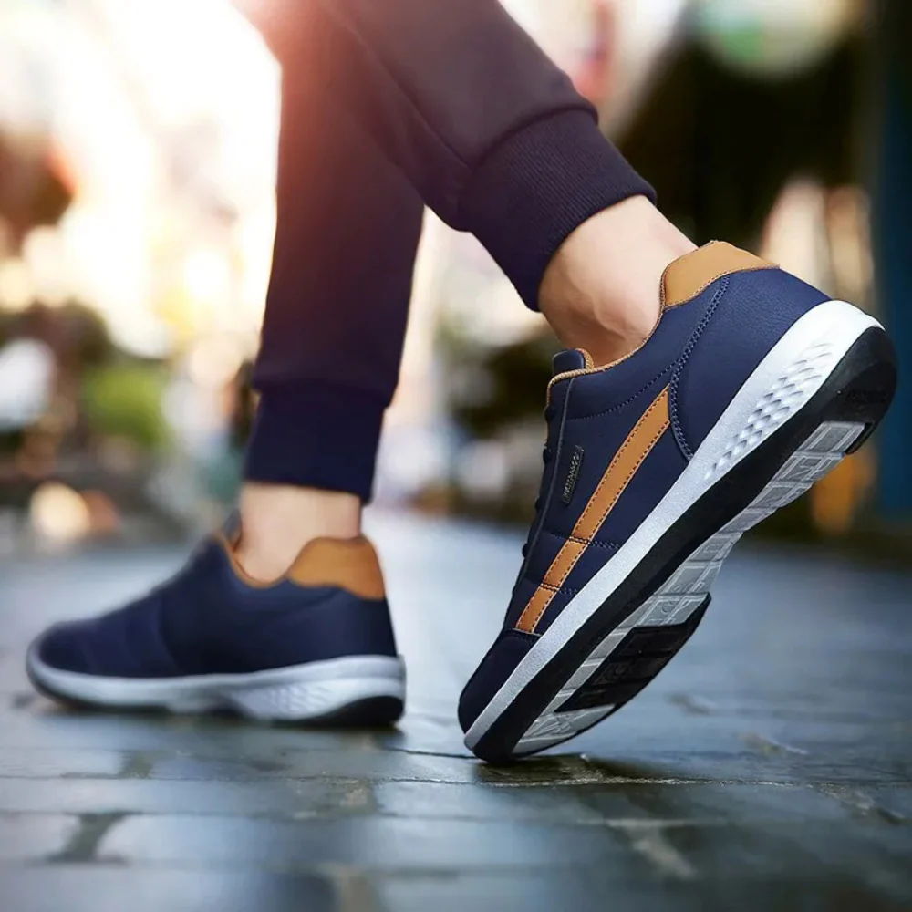 Herren Sneaker Orthopädisch Sportlich Freizeit Komfortschuh - Image 10