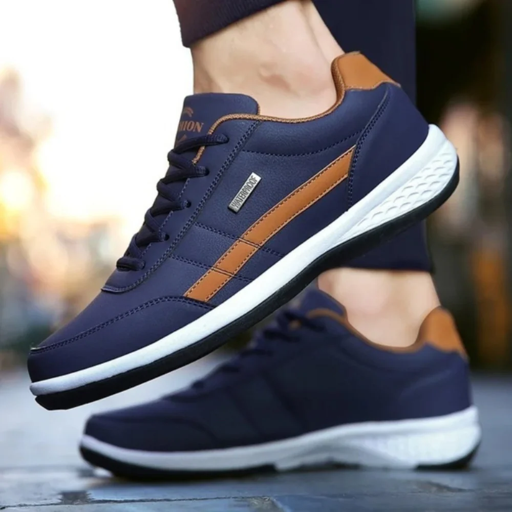 Herren Sneaker Orthopädisch Sportlich Freizeit Komfortschuh - Image 7