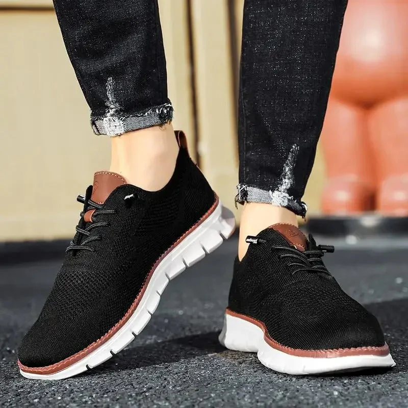 Herren Sneaker Sportlich Low-Top Komfortschuh für Alltag und Freizeit - Image 12