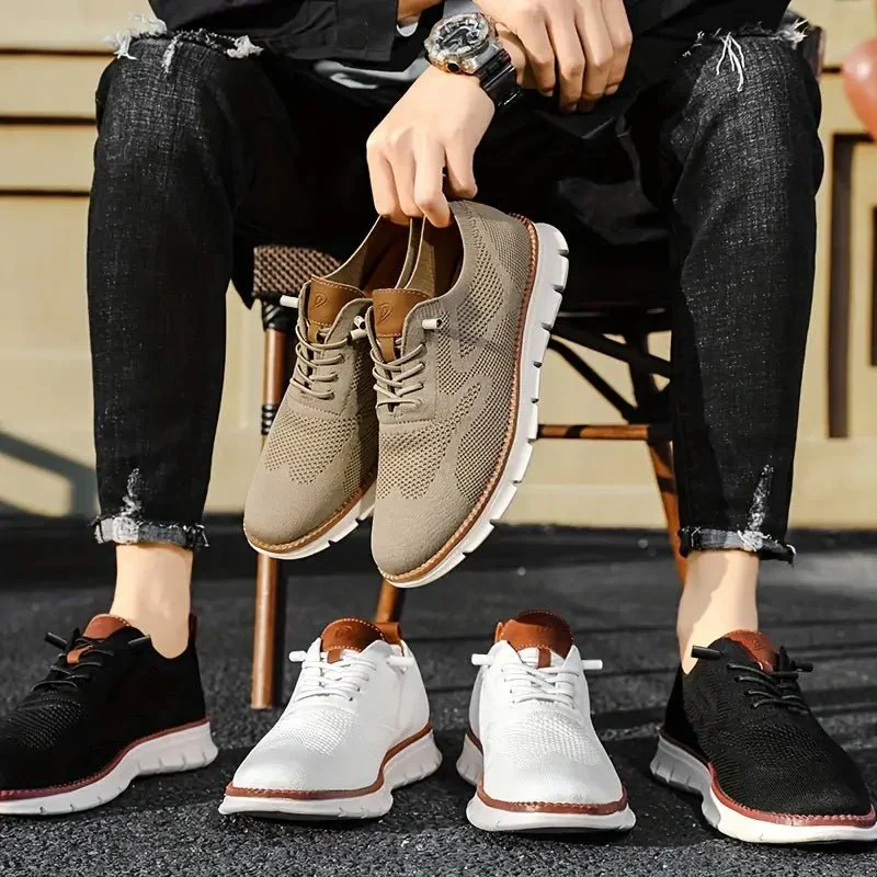 Herren Sneaker Sportlich Low-Top Komfortschuh für Alltag und Freizeit - Image 16