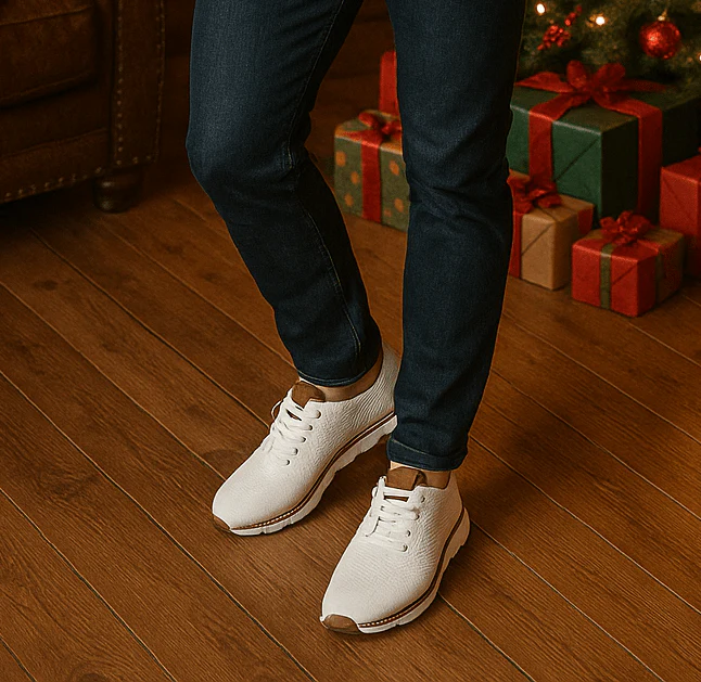 Herren Sneaker Sportlich Low-Top Komfortschuh für Alltag und Freizeit - Image 3
