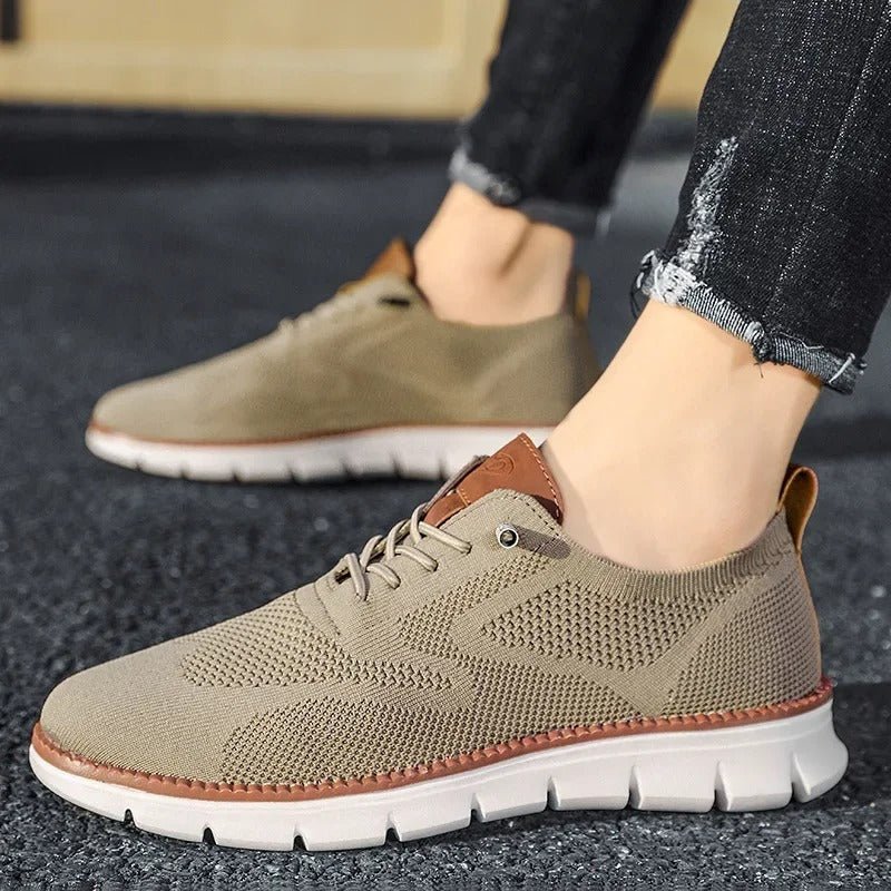 Herren Sneaker Sportlich Low-Top Komfortschuh für Alltag und Freizeit - Image 6