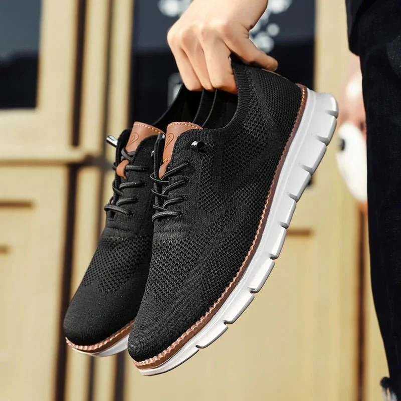 Herren Sneaker Sportlich Low-Top Komfortschuh für Alltag und Freizeit - Image 8