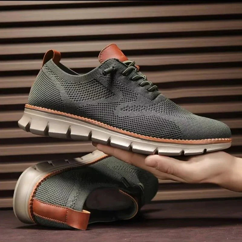 Herren Sneaker Sportlich Low-Top Komfortschuh für Alltag und Freizeit - Image 9