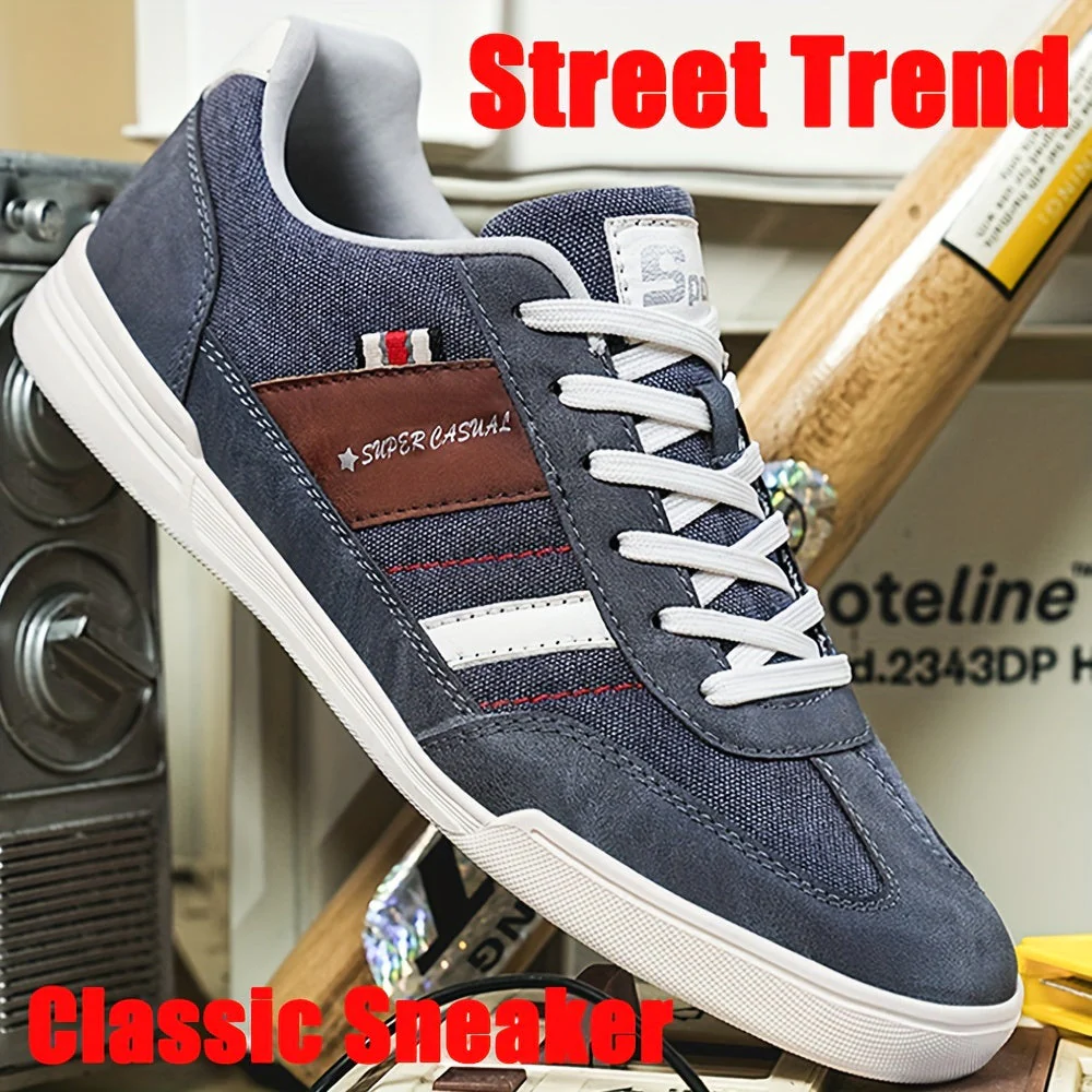Herren Sneaker Super Casual Vintage Low Top – Alltag & Freizeit - Image 3
