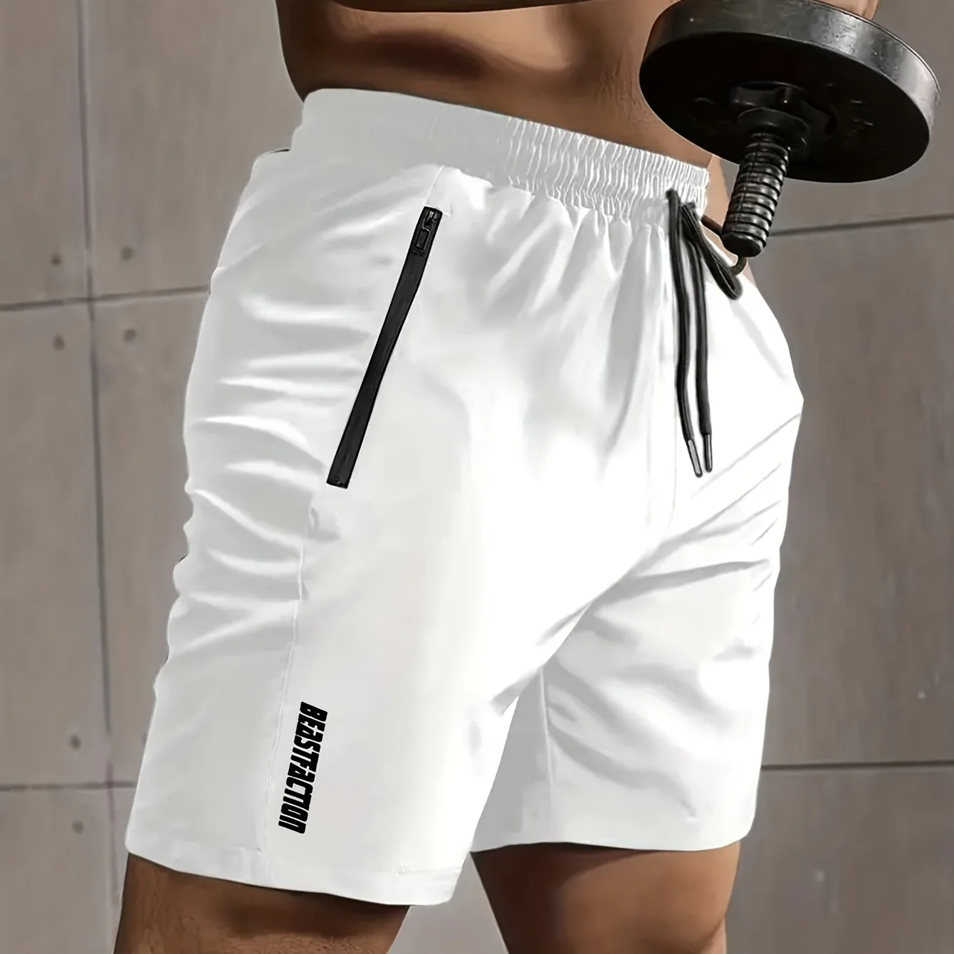 Herren Sport- und Fitness-Shorts mit Reißverschluss-Tasche – Ideal für Training & Freizeit - Image 12