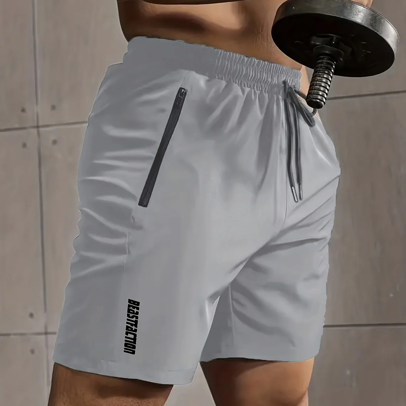 Herren Sport- und Fitness-Shorts mit Reißverschluss-Tasche – Ideal für Training & Freizeit - Image 16