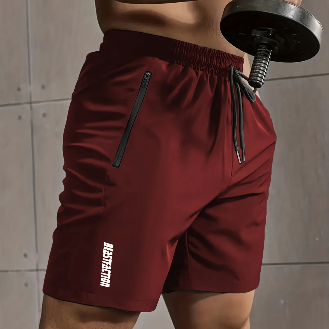 Herren Sport- und Fitness-Shorts mit Reißverschluss-Tasche – Ideal für Training & Freizeit - Image 17
