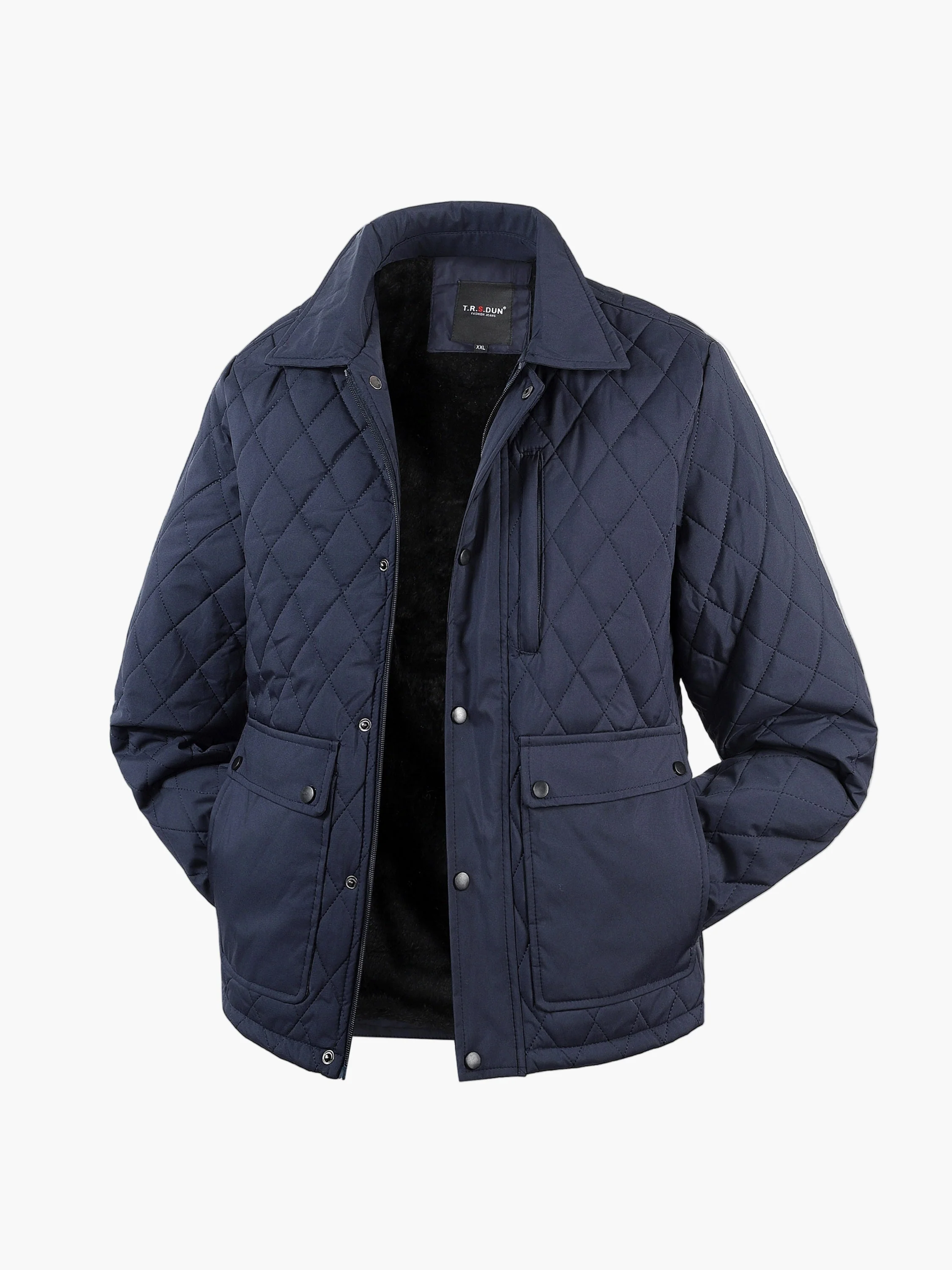 Herren Steppjacke im Casual-Look – Übergangsjacke mit Taschen für Alltag und Freizeit - Image 2