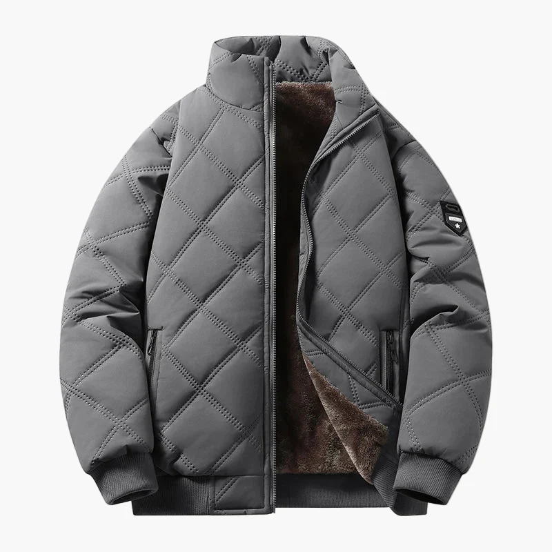 Herren Steppjacke mit Fleece-Innenfutter – Warme Übergangsjacke für Alltag und Freizeit - Image 2