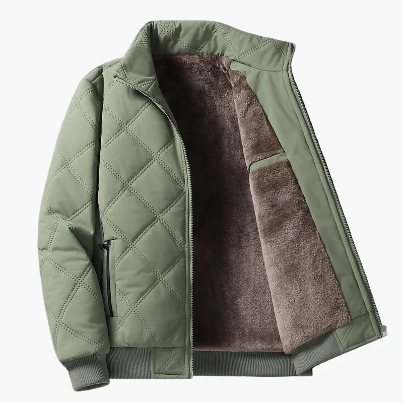 Herren Steppjacke mit Fleece-Innenfutter – Warme Übergangsjacke für Alltag und Freizeit - Image 3