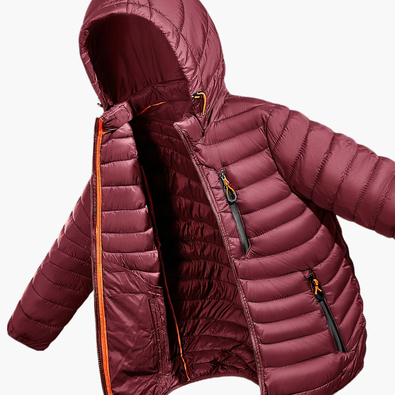 Herren Steppjacke mit Kapuze – Leichte Outdoor Übergangsjacke, Casual Style - Image 11