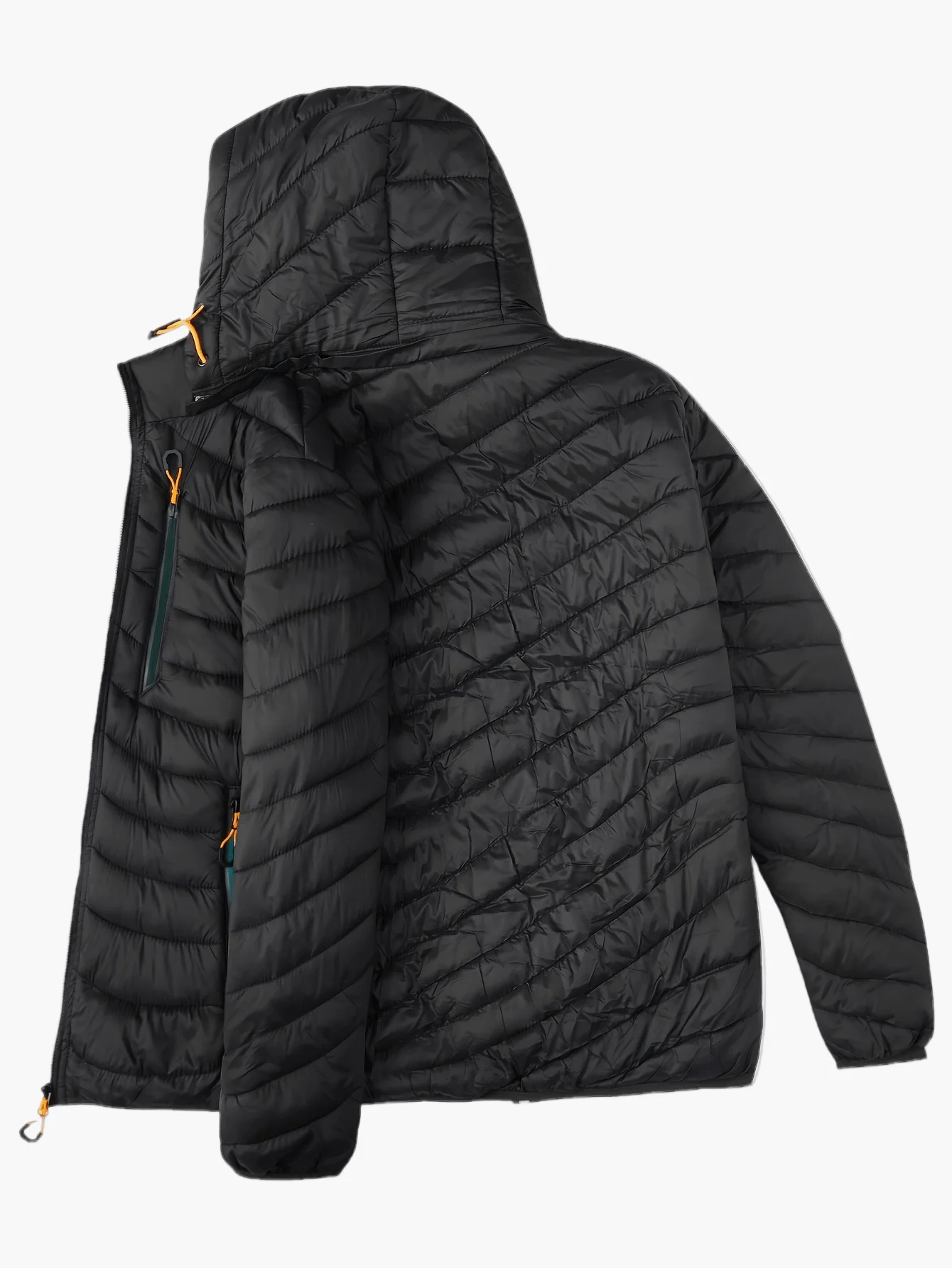Herren Steppjacke mit Kapuze – Leichte Outdoor Übergangsjacke, Casual Style - Image 9