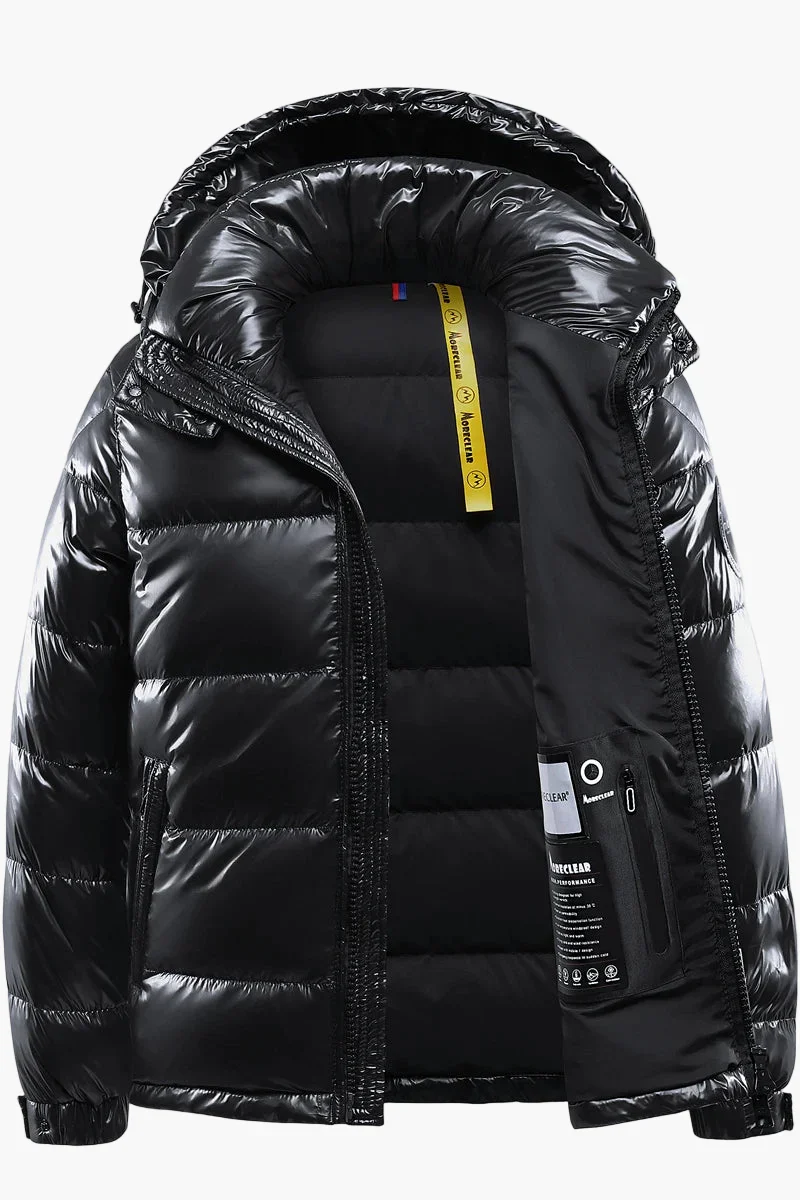 Herren Steppjacke mit Kapuze – Moderner Wintermantel, Alltag & Outdoor