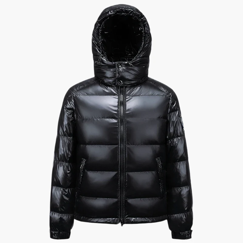 Herren Steppjacke mit Kapuze – Moderner Wintermantel, Alltag & Outdoor - Image 2