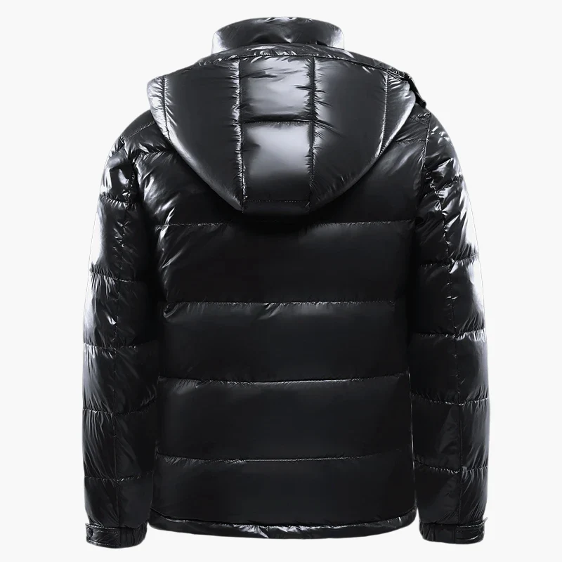 Herren Steppjacke mit Kapuze – Moderner Wintermantel, Alltag & Outdoor - Image 5