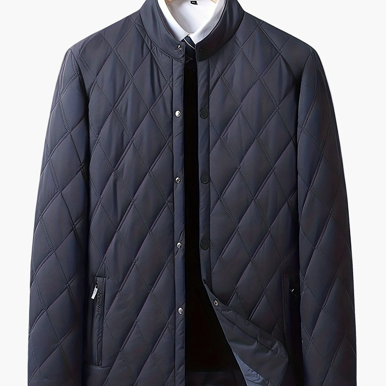 Herren Steppjacke Modern Business Casual Übergangsjacke - Image 11