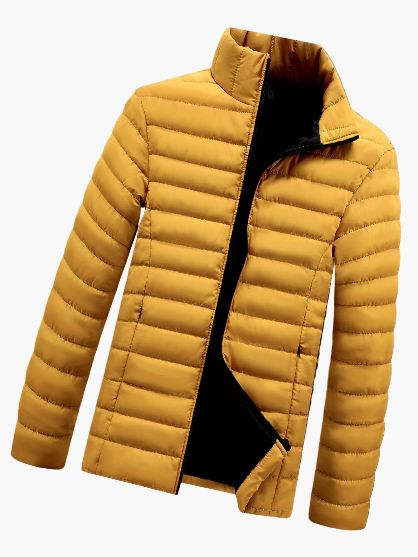 Herren Steppjacke Modern Casual mit Reißverschluss – Ideal für Alltag & Freizeit - Image 6