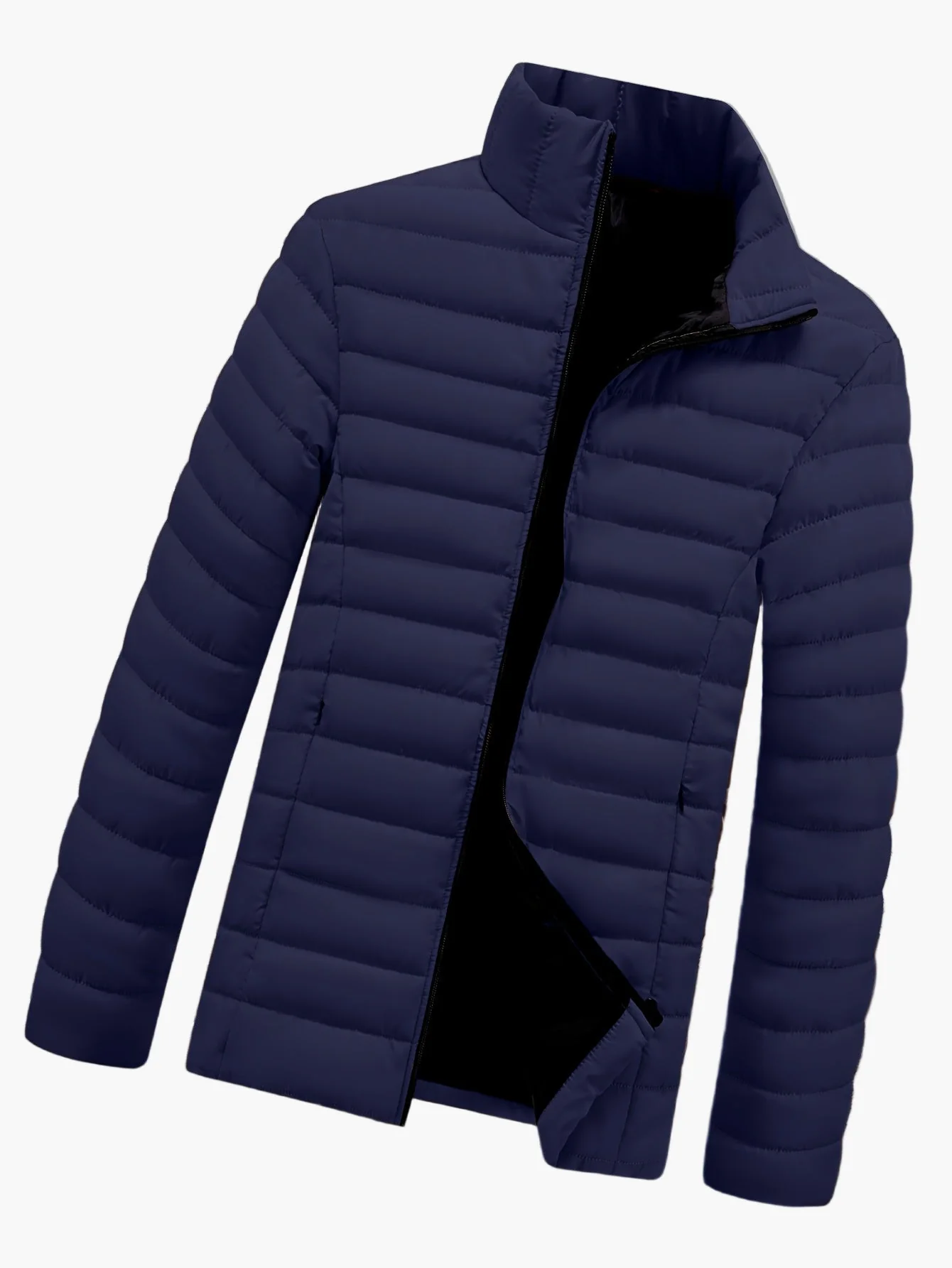 Herren Steppjacke Modern Casual mit Reißverschluss – Ideal für Alltag & Freizeit - Image 7