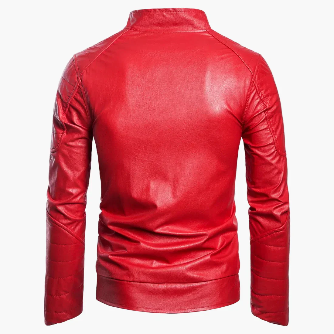 Herren Steppjacke im Rock-Stil – Moderne Freizeitjacke mit Rhombenmuster und Stehkragen - Image 5