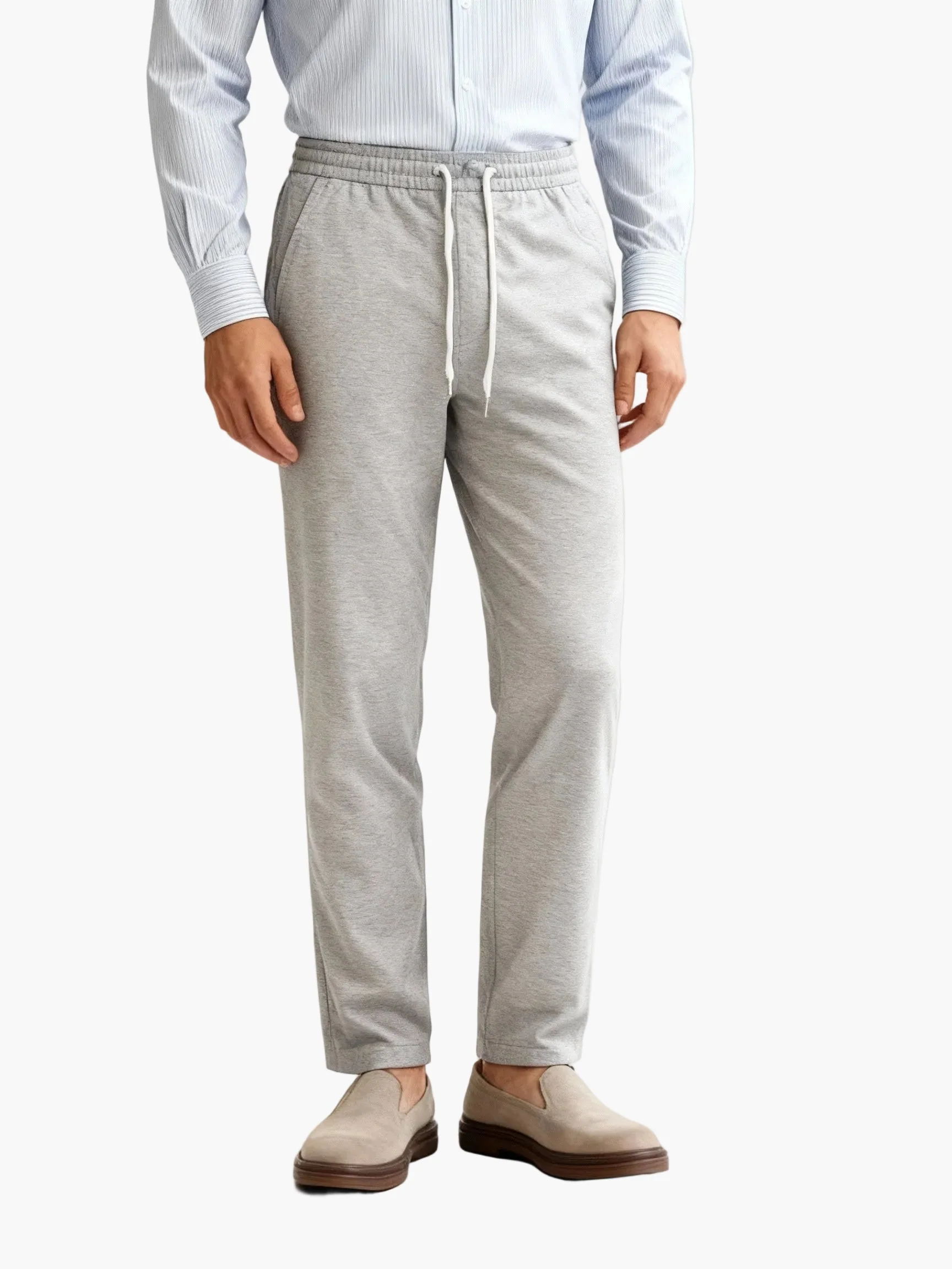 Herren Stretch-Chinohose mit Kordelzug – Bequeme Business- und Freizeit-Hose, Modern Fit - Image 5