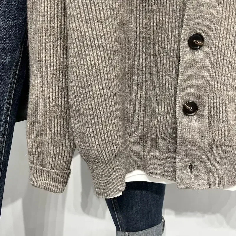 Herren Strickjacke im Freizeit-Stil – Lässiger Cardigan für Alltag und Büro - Image 5