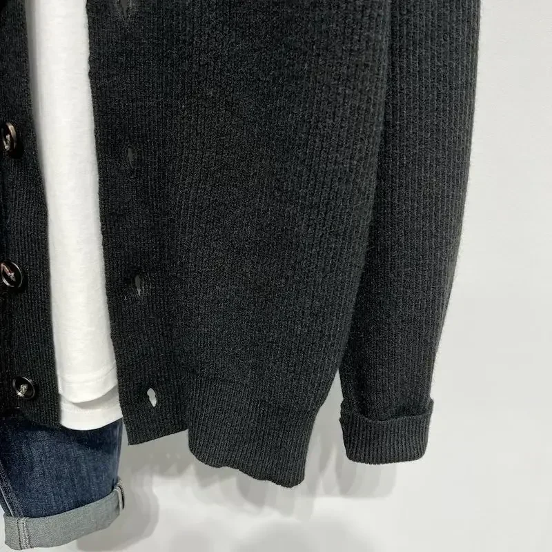 Herren Strickjacke im Freizeit-Stil – Lässiger Cardigan für Alltag und Büro - Image 6