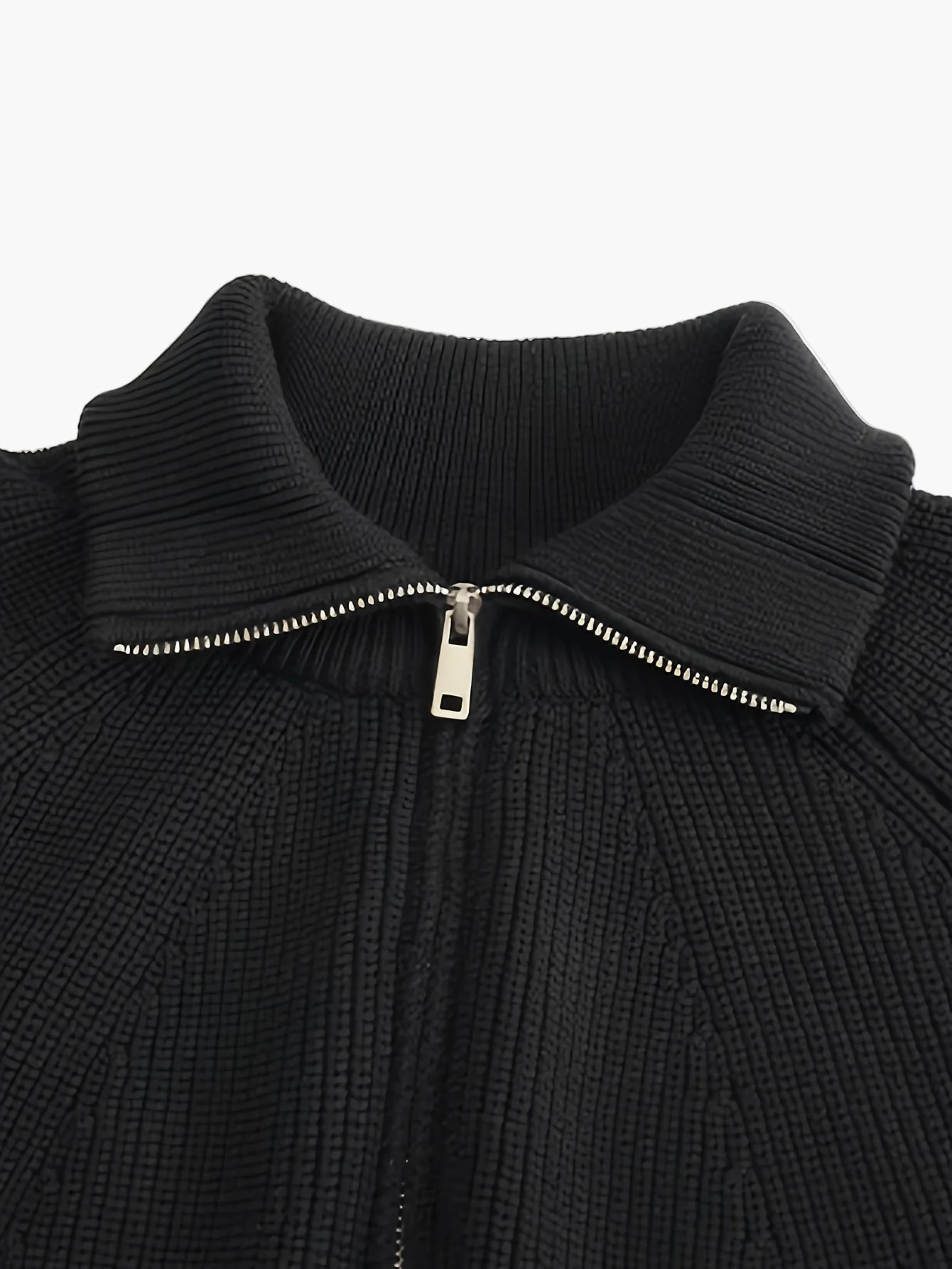 Herren Strickpullover mit Reißverschluss und Stehkragen – Modernes Casual Design für Herbst und Winter - Image 9