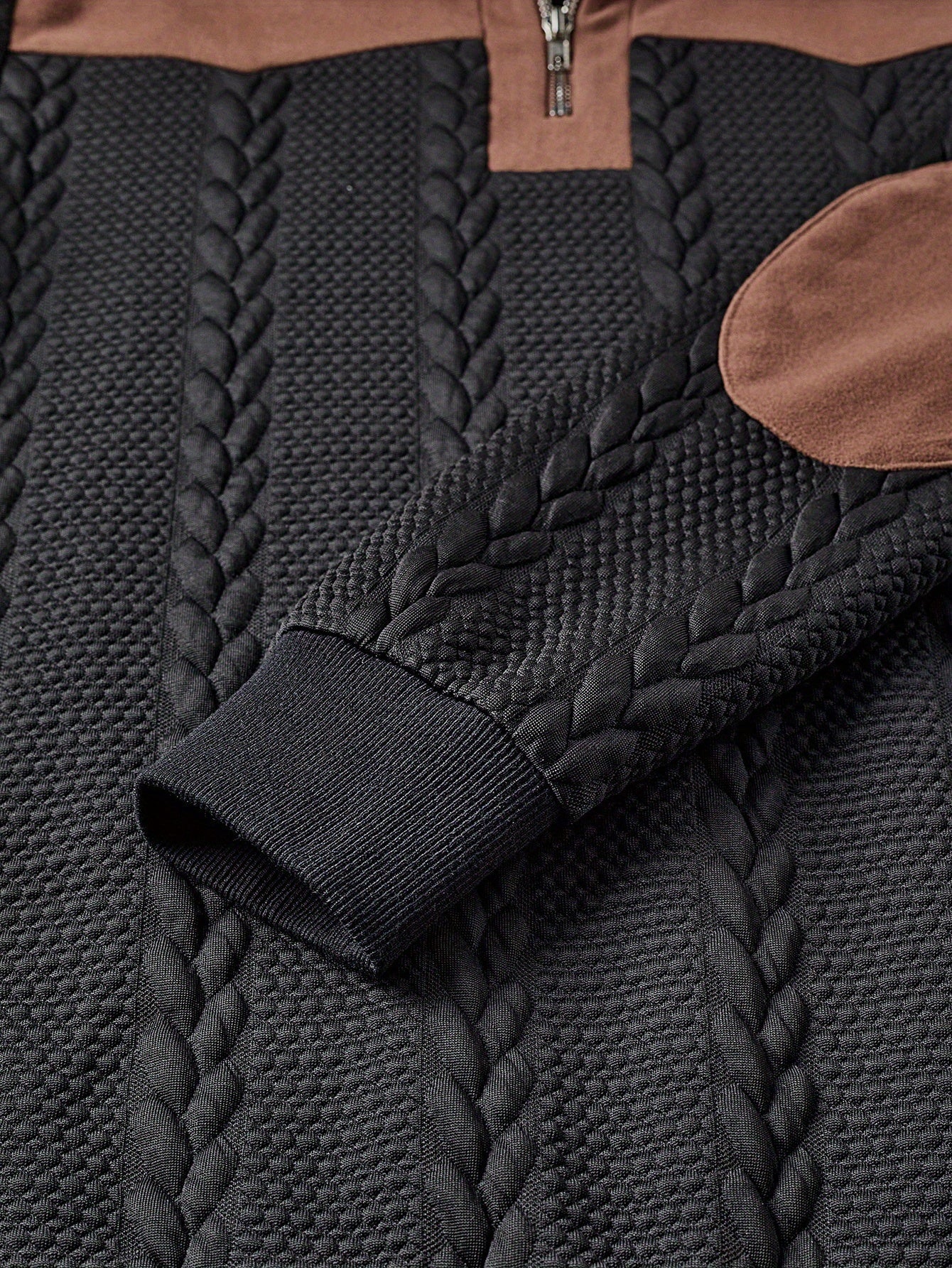 Herren Strickpullover mit Reißverschluss und Teddy-Kragen – Modischer Casual Look für Herbst und Winter - Image 5