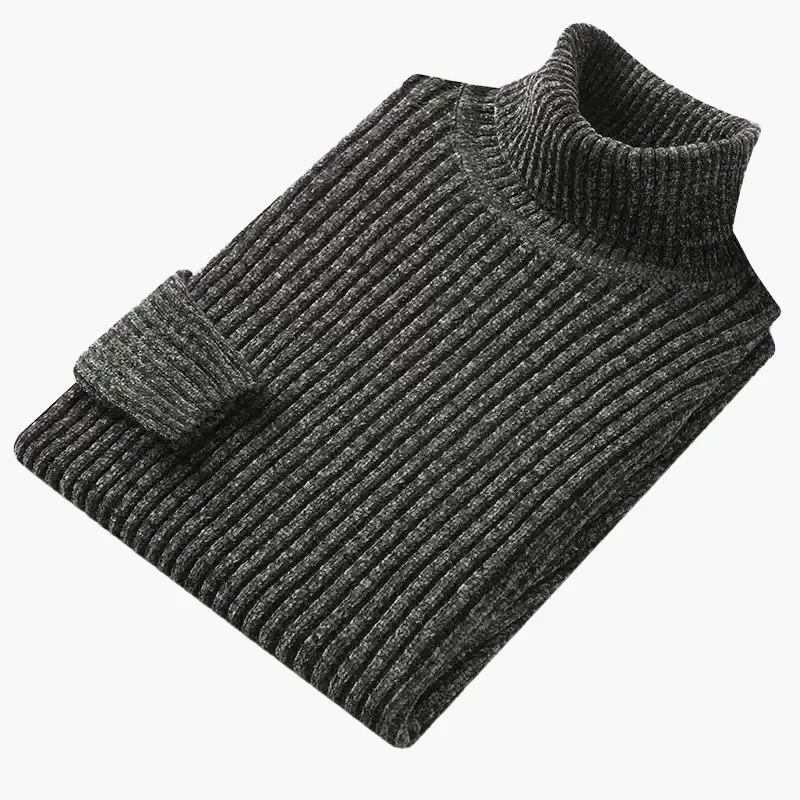 Herren Strickpullover Modern Gerippt für Alltag und Büro - Image 4