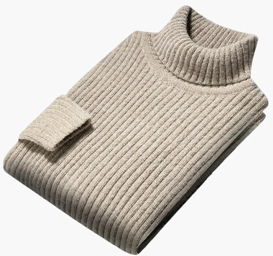 Herren Strickpullover Modern Gerippt für Alltag und Büro - Image 7