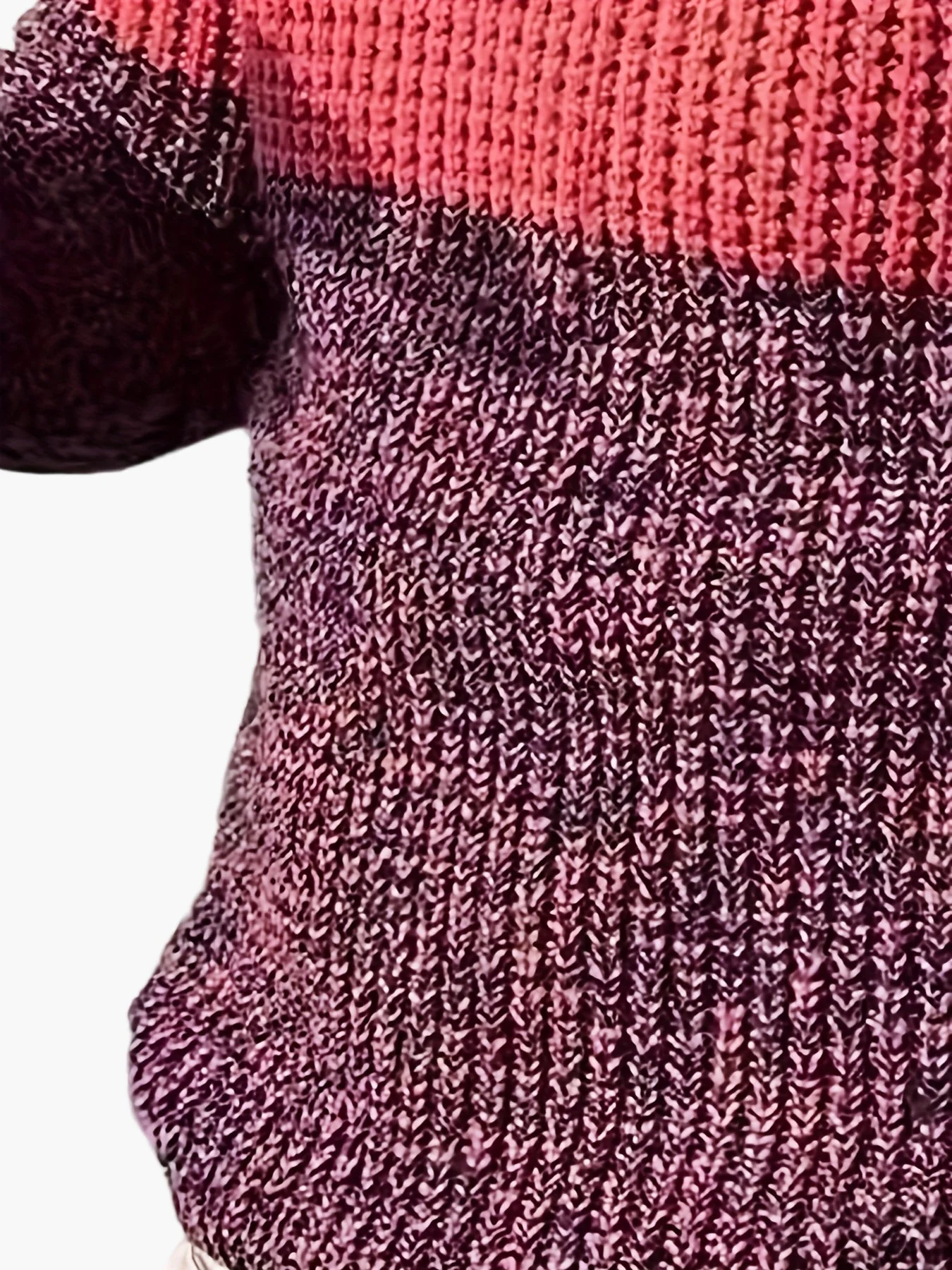 Herren Strickpullover mit Streifenmuster und Stehkragen – Modischer Freizeitpullover mit Viertelreißverschluss - Image 5