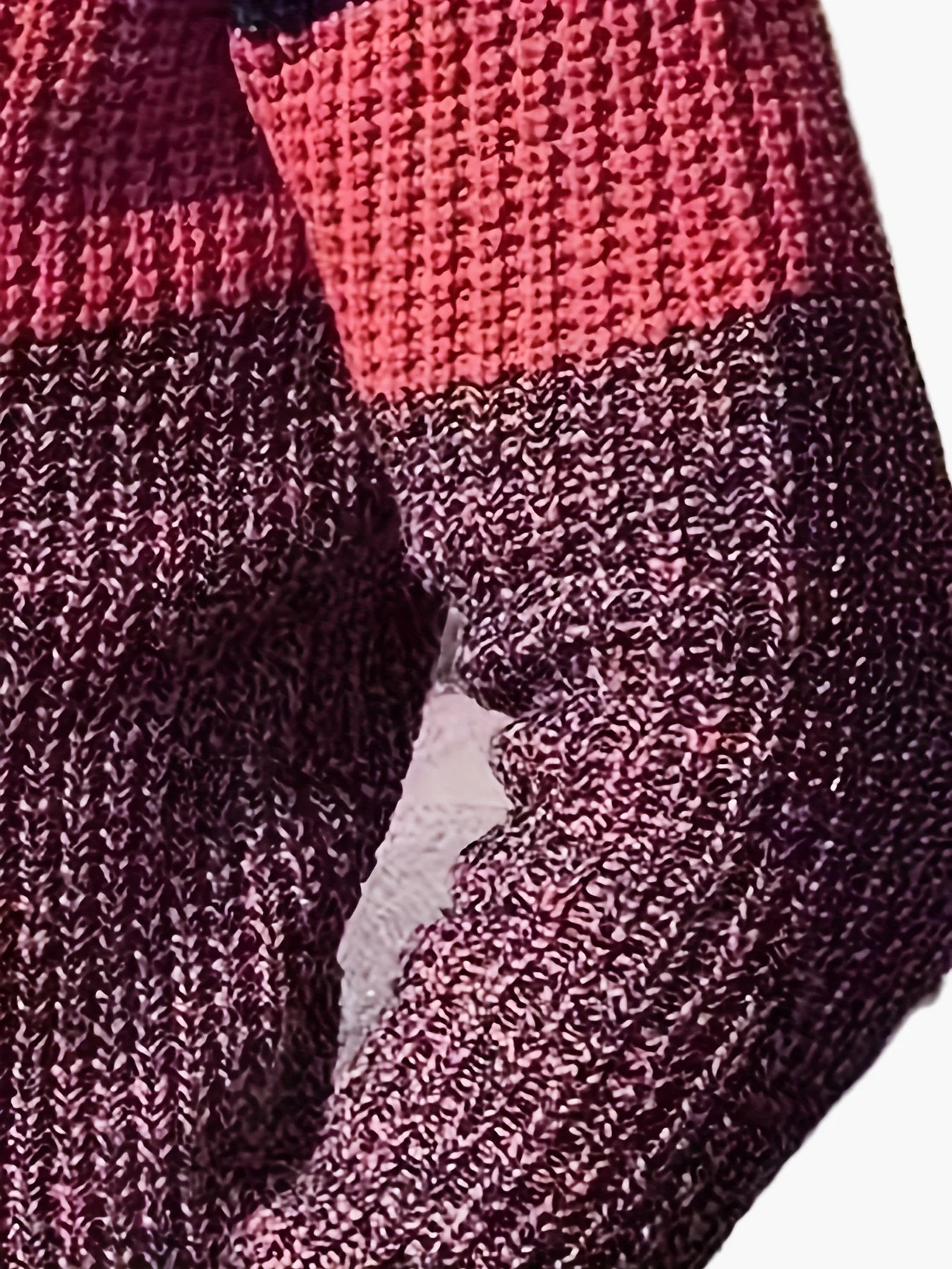 Herren Strickpullover mit Streifenmuster und Stehkragen – Modischer Freizeitpullover mit Viertelreißverschluss - Image 7