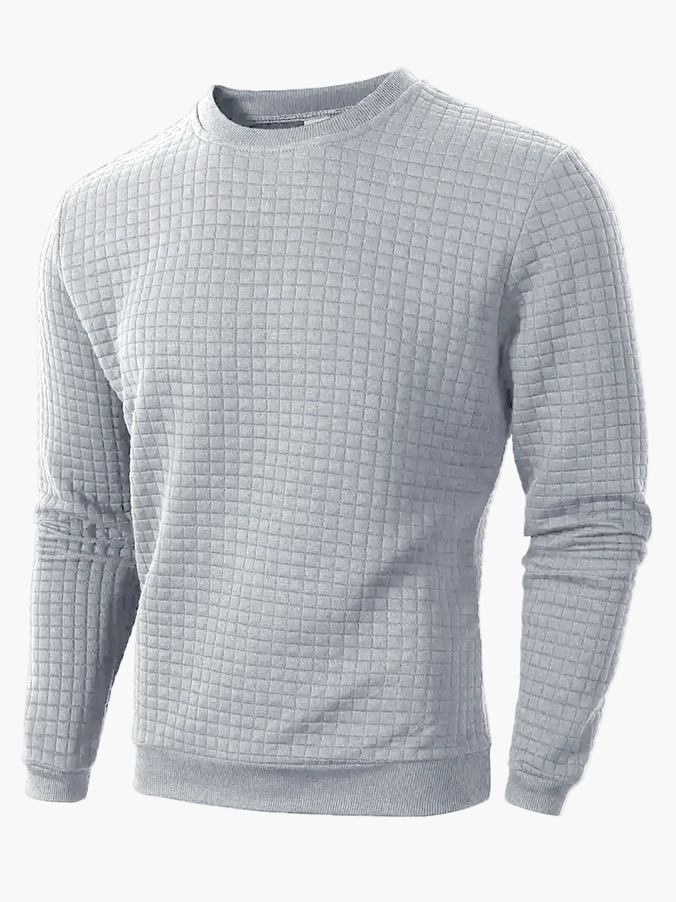Herren Sweatshirt mit Karomuster – Lässiger Style für Alltag und Freizeit - Image 5