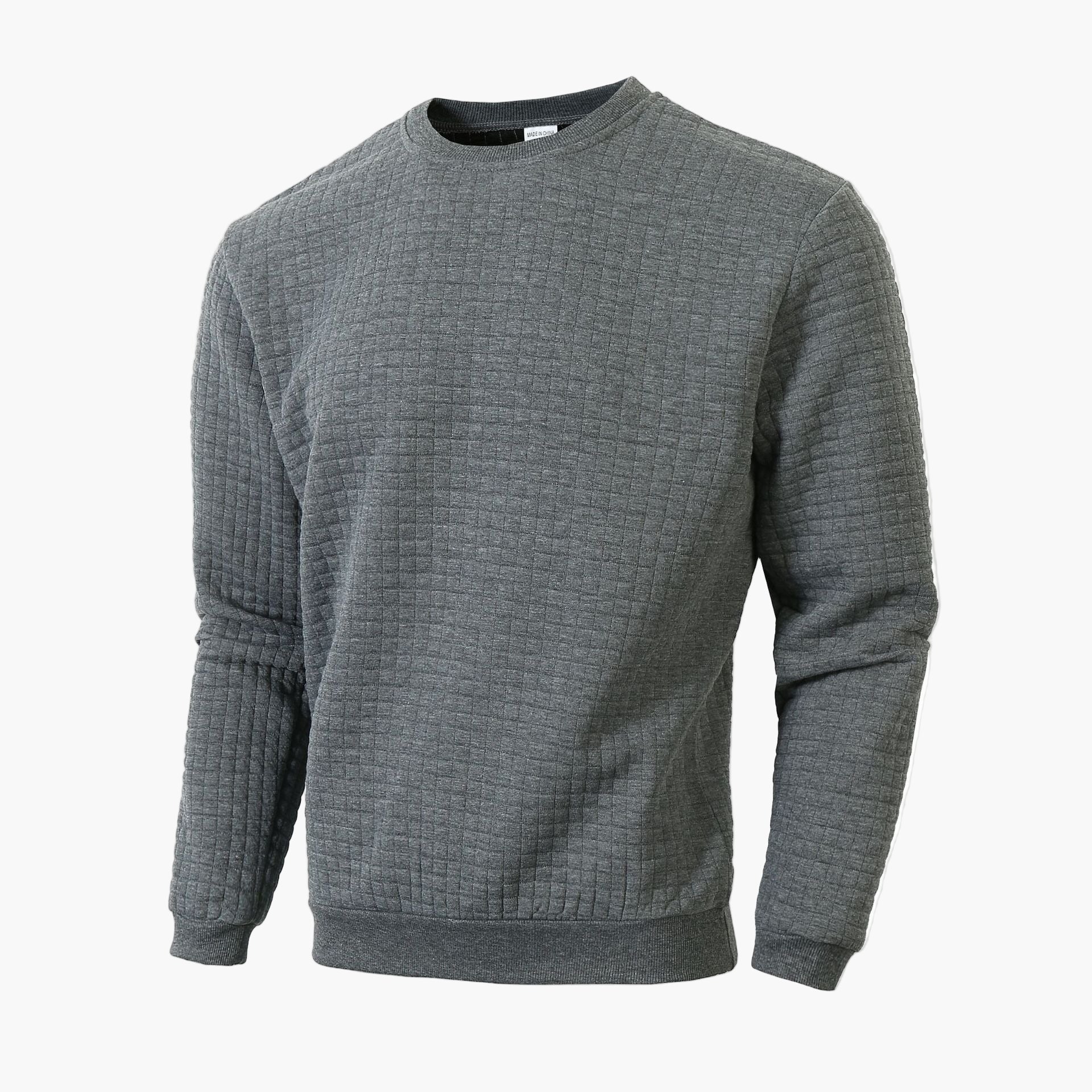 Herren Sweatshirt mit Karomuster – Lässiger Style für Alltag und Freizeit - Image 7