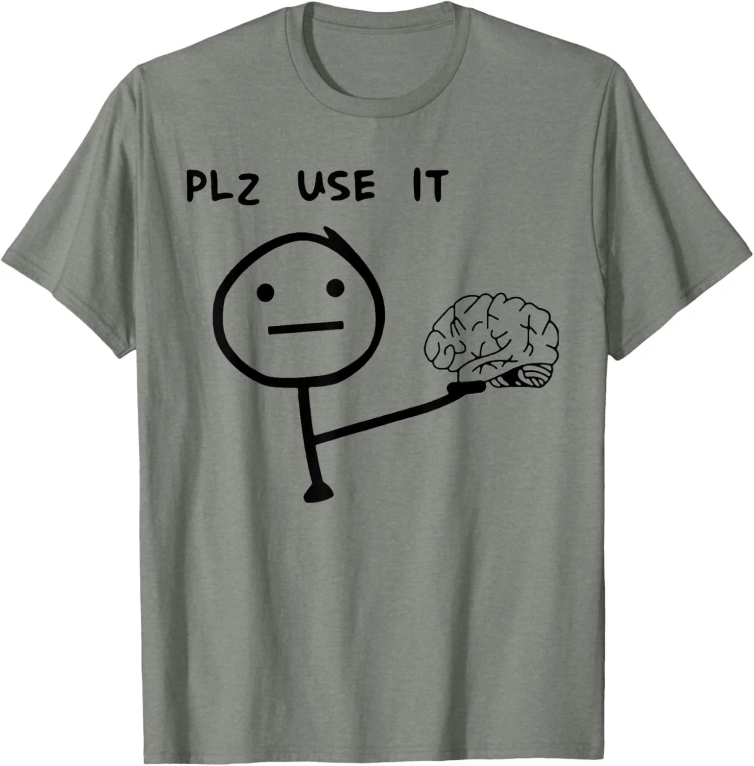 Herren T-Shirt mit lustigem Meme-Print – Casual Streetwear für Alltag und Freizeit - Image 2