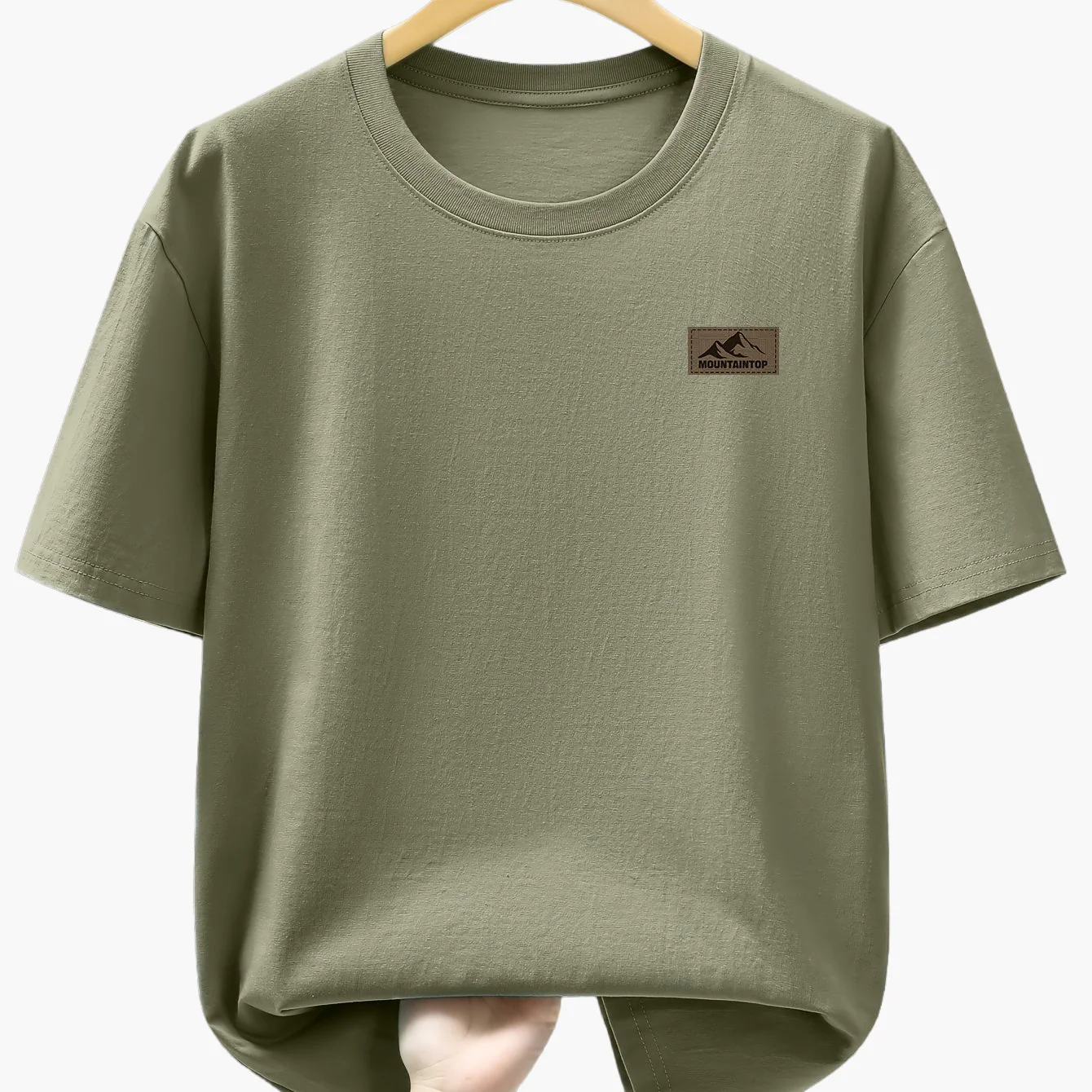 Herren T-Shirt mit Berg-Logo – Lässiges Freizeitshirt für Alltag & Outdoor - Image 10